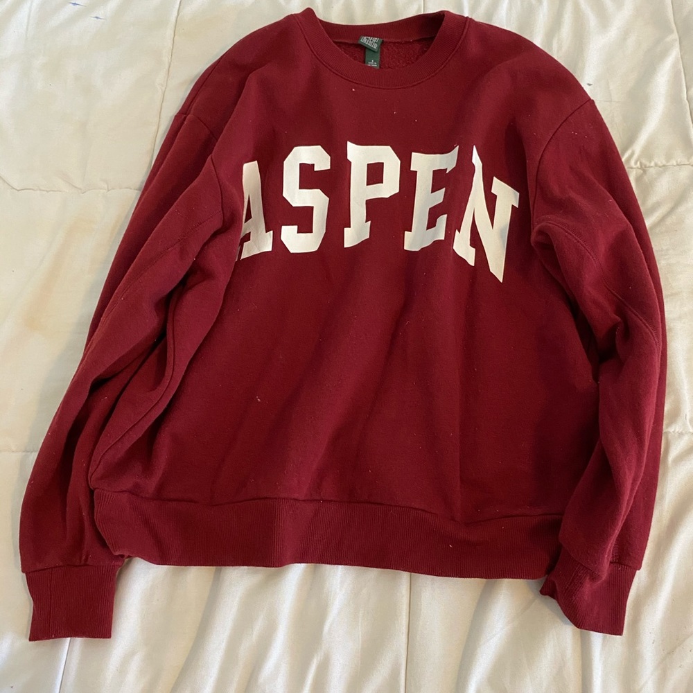 Aspen sweatshirt!